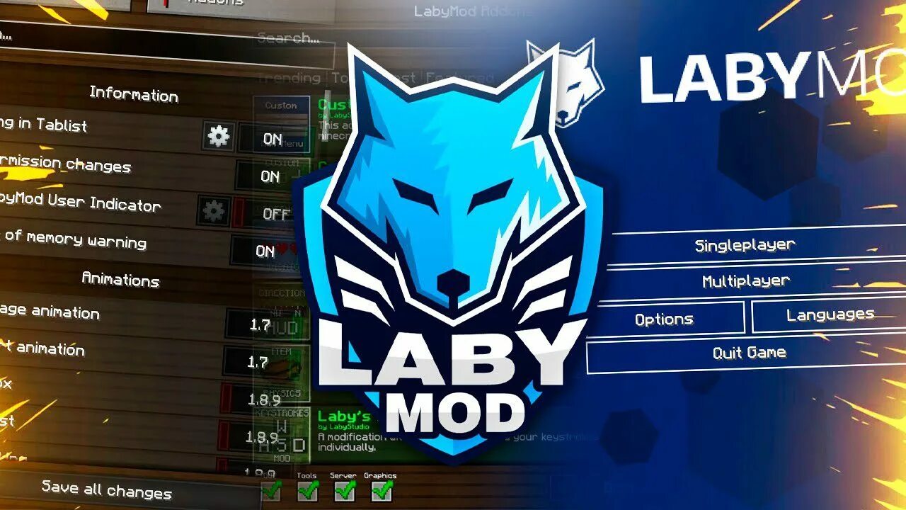 LABYMOD. Лаби мод. LABYMOD 1.19.2. Картинка Laby Mod 4. Labymod api