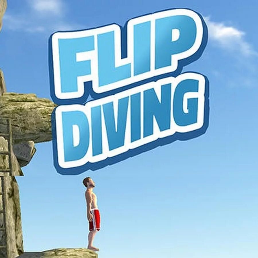 Flip Diving (флип дайвинг). Игра прыжки в воду. Flip игра. Обложка игры Flip Diving.