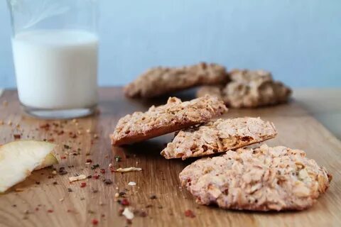 Овсяное печенье с молоком
