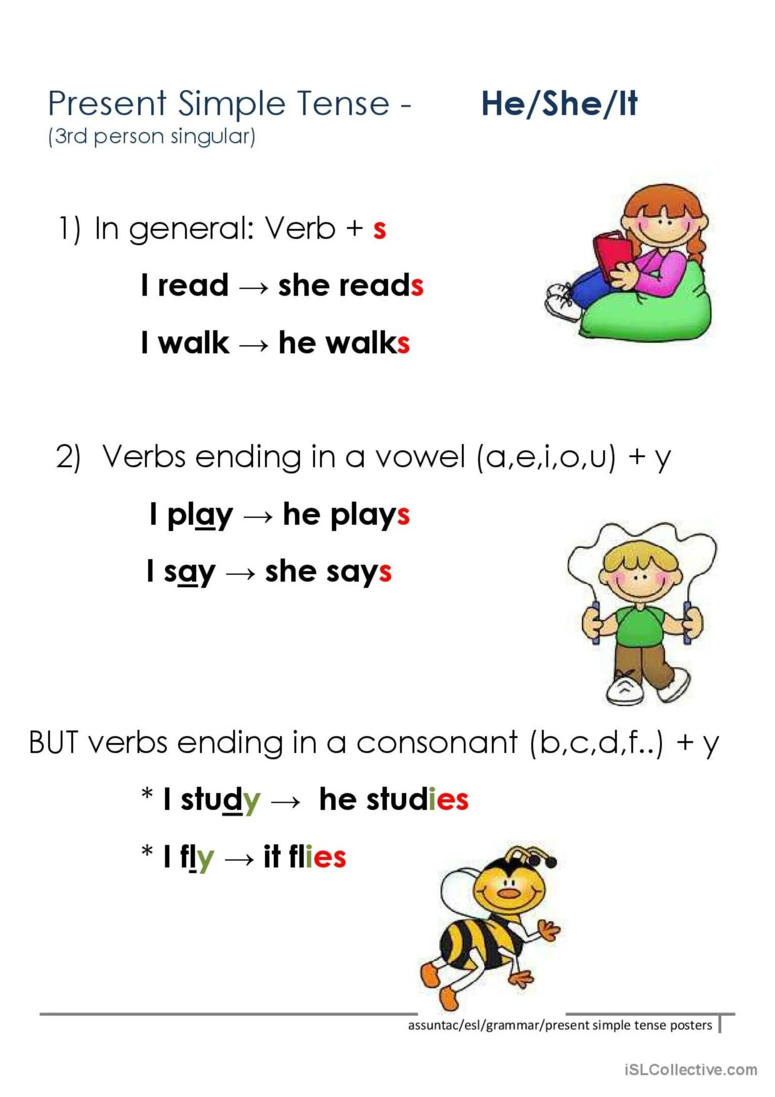 Child he she it. Present simple правила Worksheets. Present simple for Kids. Present simple для детей Worksheets. Present simple для детей reading for Kids.