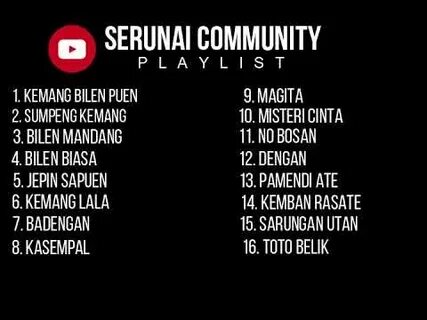 Community playlist