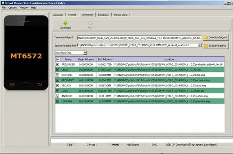 Прошивка андроид flashtool