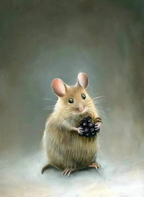 Мышонок. Мыши в живописи. Забавные мышата. Крысы в живописи. Мышь мило