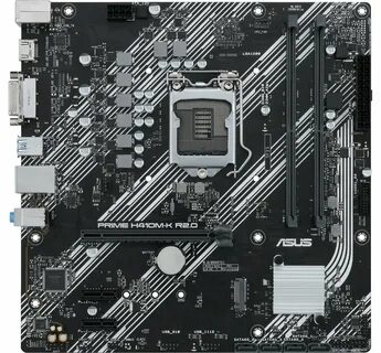 Материнская плата asus h410m a