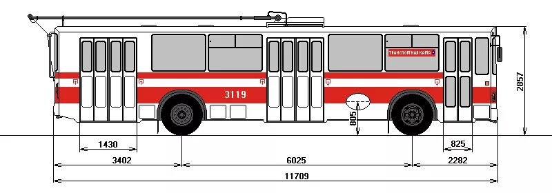 Длина троллейбуса. Чертёж троллейбуса Тролза 682. ЗИУ 682г модель. Чертёж троллейбуса ЗИУ-682. Чертежи троллейбуса ЗИУ 683.