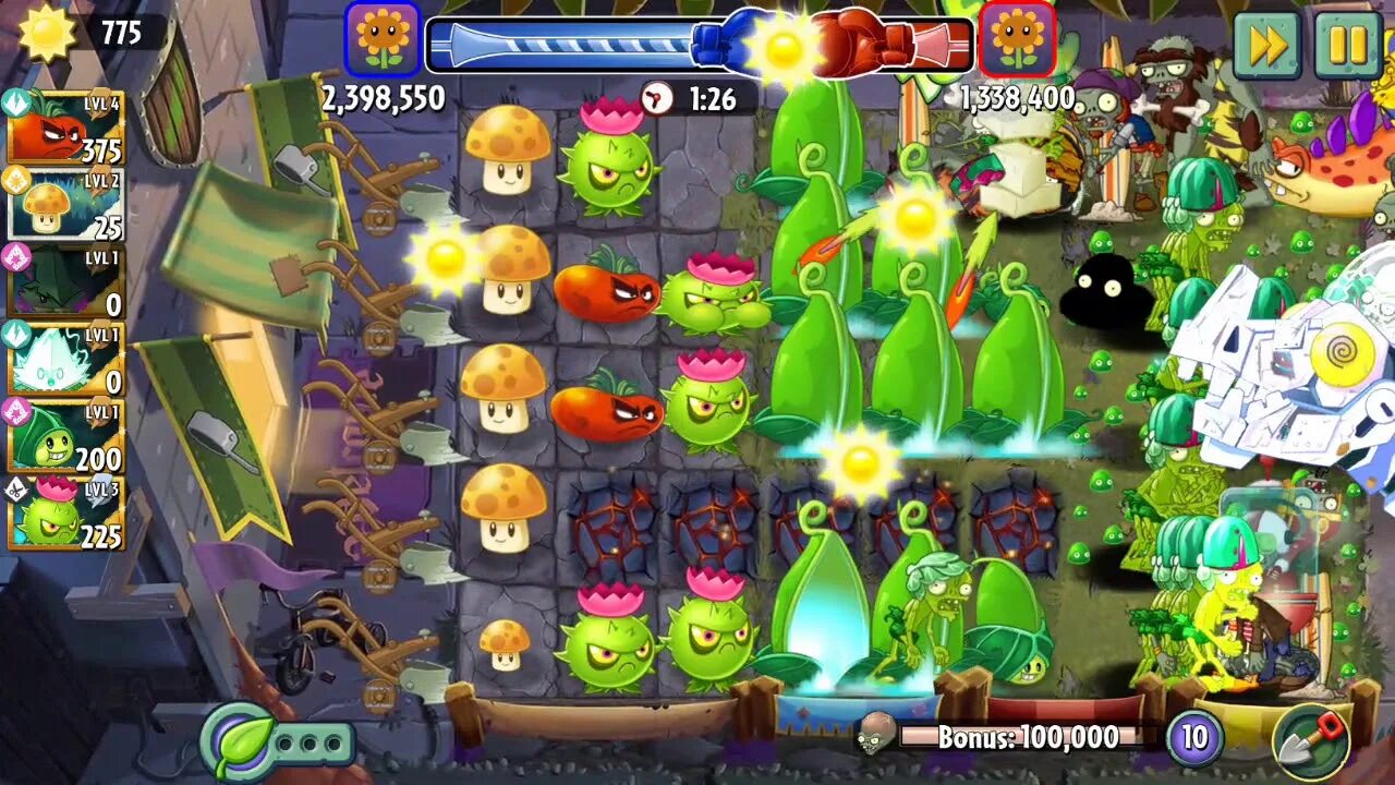 Pvz 2 арена цирка. Растения против зомби 2 арена. Растение против зомби растение арена. Арена оф 2. Растения против зомби 2 лук.