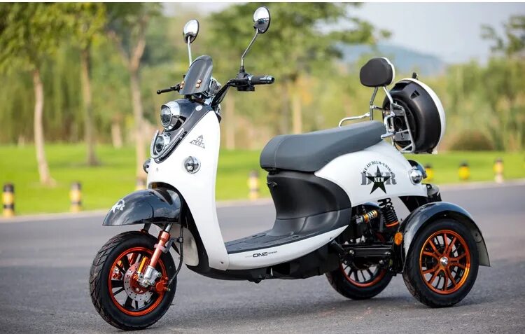 3 колесный мопед. 3 колесный мопед. 3х колесный скутер. Honda скутер 3 колеса. Электроскутеры китайские ves.