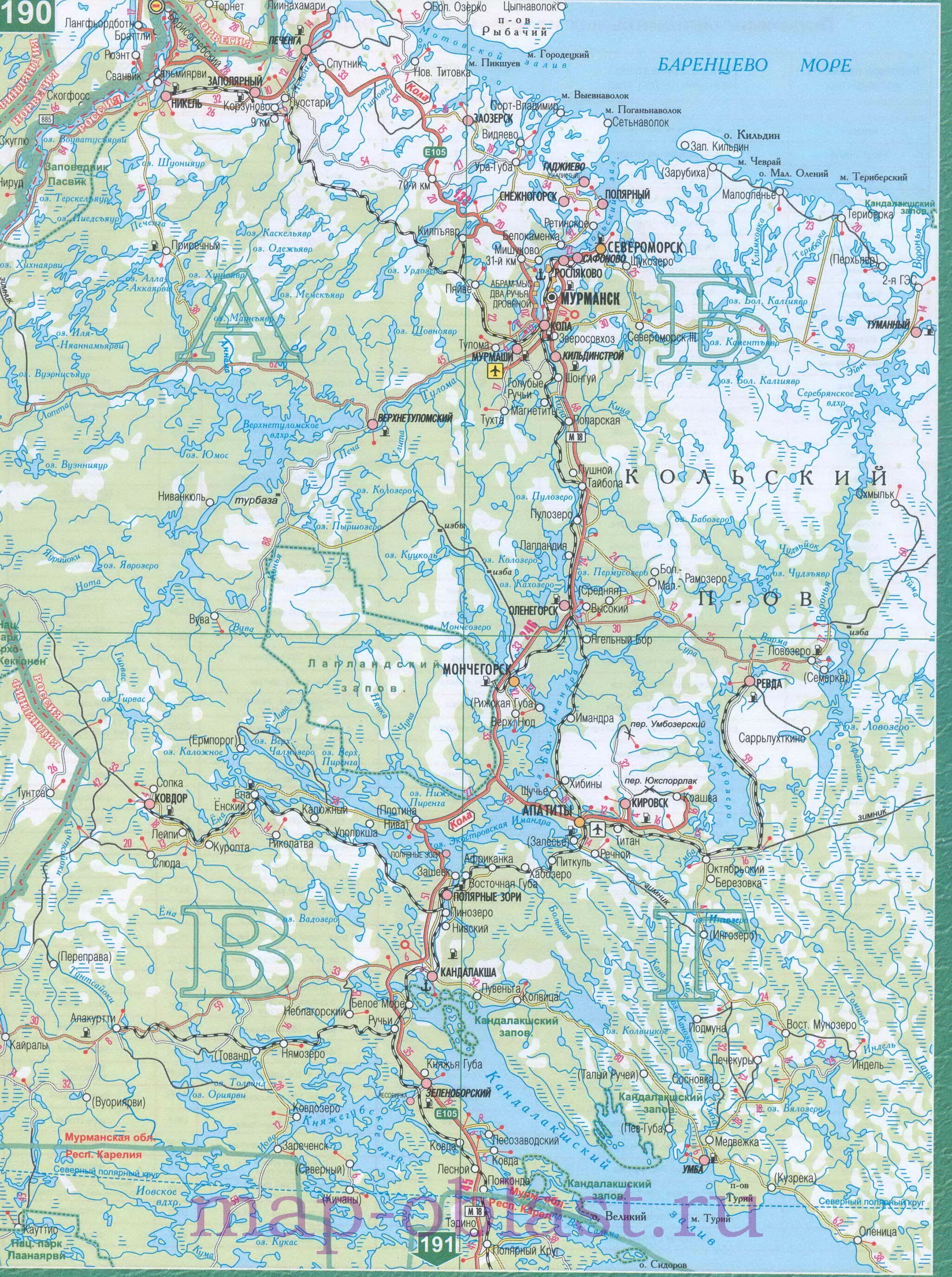 Карта дорог мурманска. Карта дорог Мурманской области подробная. Автомобильная карта Мурманской области. Карта автомобильных дорог Мурманской области. Карта Мурманской области с дорогами.