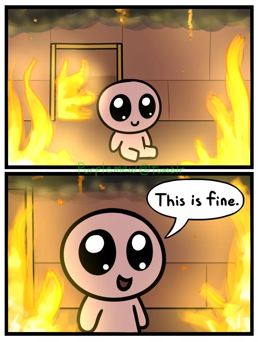 This is file. This is fine. its fine мем. i m fine мем. everything is fine мем.