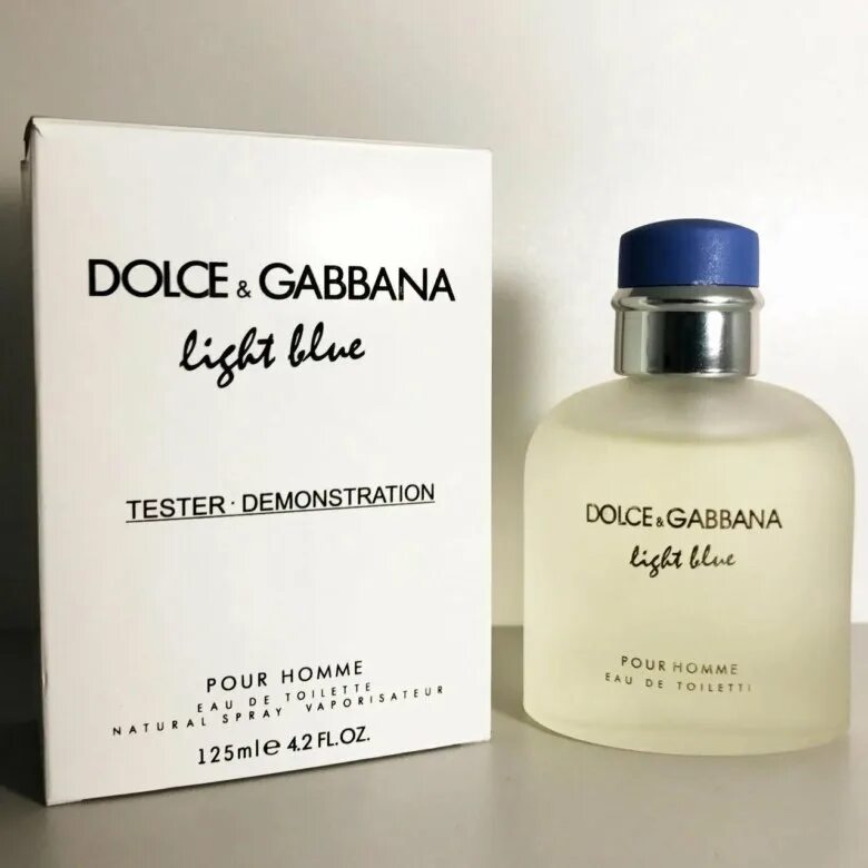 Духи дольче габбана blue. Дольче Габбана "Light Blue pour homme" 125 ml. Dolce & Gabbana Light Blue pour homme EDT, 125 ml. Dolce Gabbana Light Blue 125ml. Tester Dolce Gabbana Light Blue pour homme.