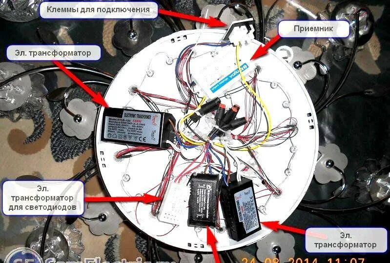 Почему не горит люстра. Схема подключения проводов светодиодной люстры с пультом управления. Схема подключения китайских люстр галогенные светодиодные с пультом. Схема подключения лэд люстры с пультом управления. Схема соединения люстры с пультом управления.