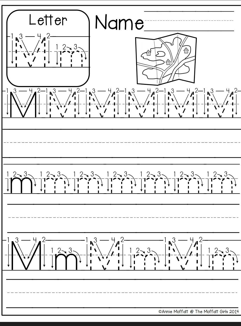 Write m writing