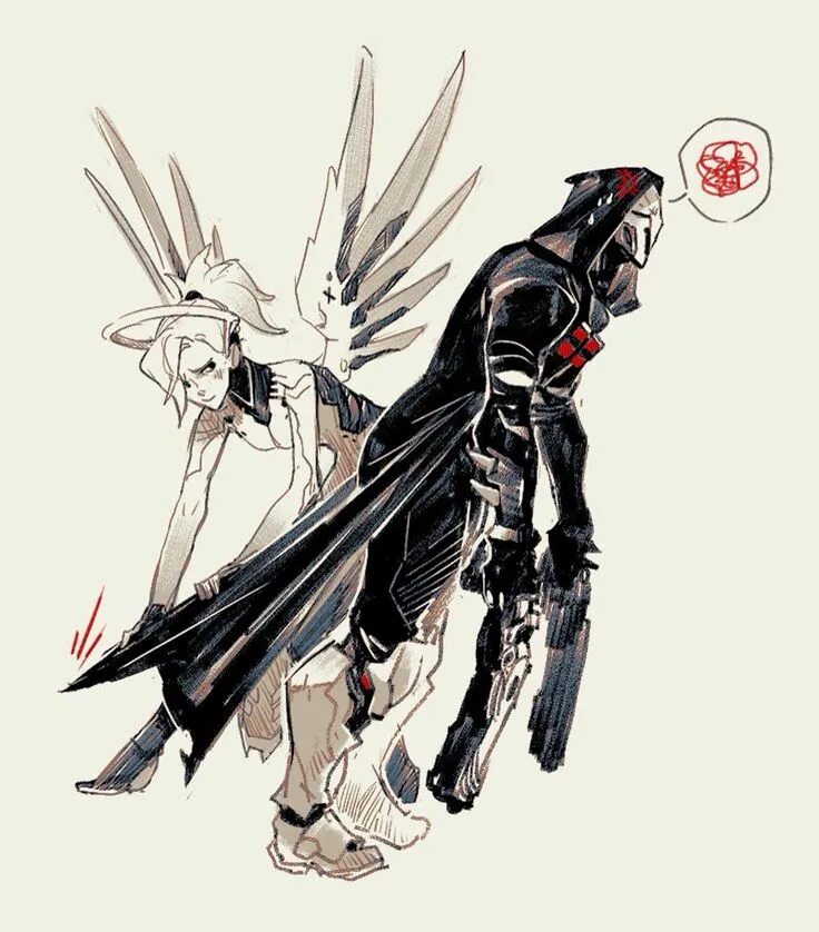 И шнец и жнец и на дуде. Жнец овервотч. overwatch жнец и ангел. овервотч мёрси и жнец. овервотч жнец + мэй.