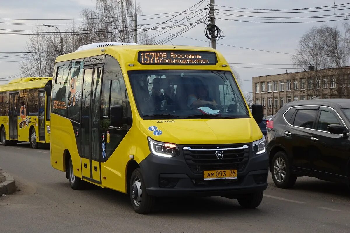 Маршрутка 157к ярославль козьмодемьянск. Автобус газ. российские городские автобусы. транспорт ярославль.