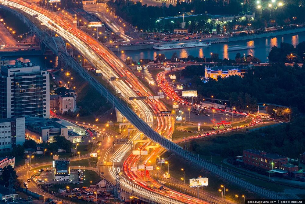 МКАД Москва с высоты птичьего полета. Москва вид с ТТК. Москва, Волгоградский проспект с высоты птичьего полета. 3е кольцо Москва Сити.