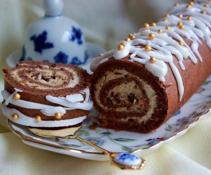 Торты рулеты кексы