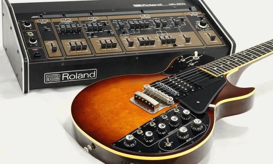 Гитара синтезатор. Roland gr-500. roland guitar synthesizer. roland gr 707 bass. синтезатор для гитары roland.