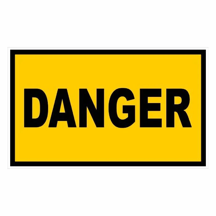 You are a danger. Надпись danger. желтая табличка. надпись опасно. danger иконка.