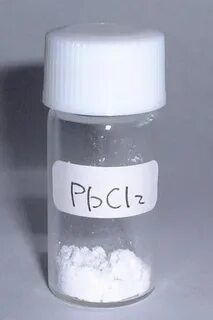 Pbcl2 цвет