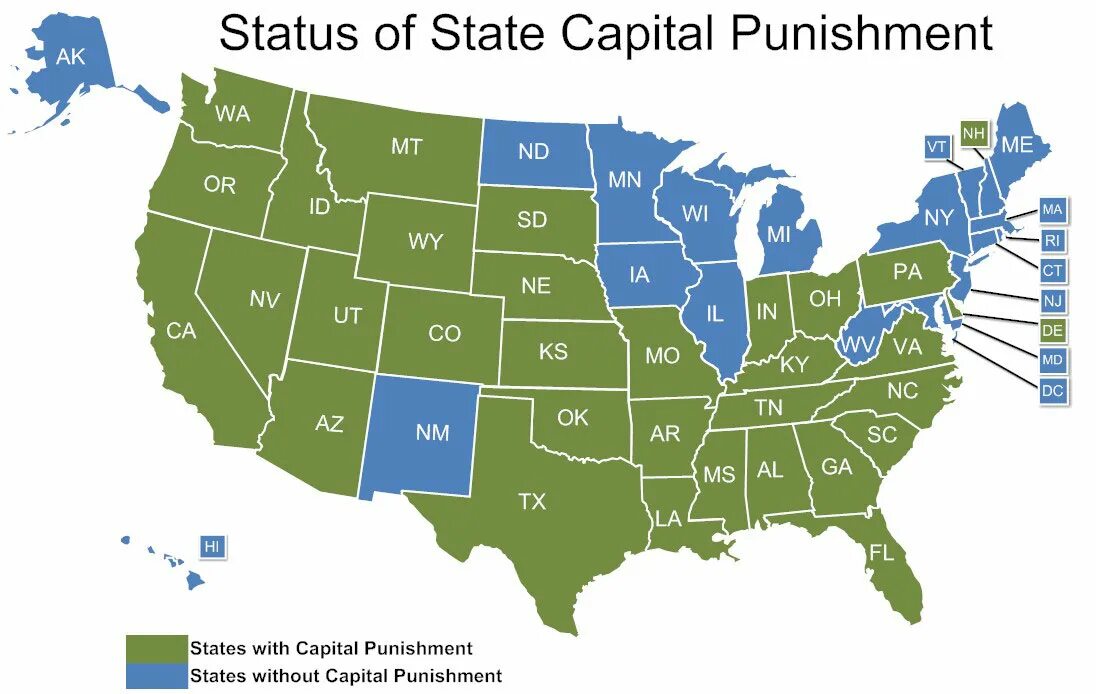 Смертная казнь в США штаты. Штаты со смертной казнью на карте США. Смертная казнь по Штатам. Смертная казнь в США карта. Страны где разрешена казнь