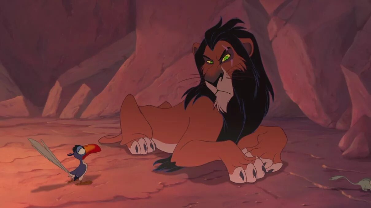 Брат муфасы. Шрам король лев. Король лев 1994 шрам. Король лев скар. Шрам из мультика.