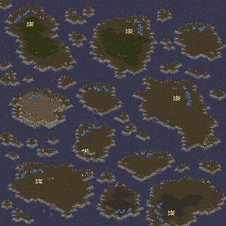 Интерактивная карта starcraft