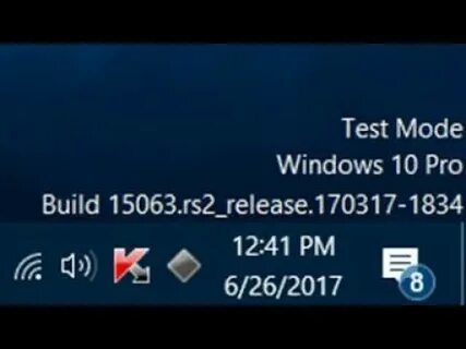 Testing mode