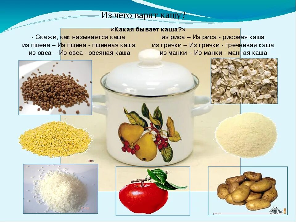 Какого года каша. Крупы для каш. Каши для варки для детей. Крупа (еда) крупы. Крупы и каши карточки для детей.