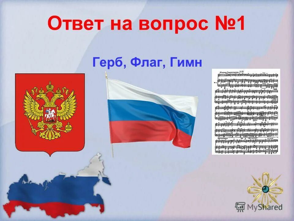 Описание и порядок использование флага и гимна