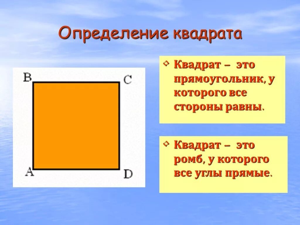 Что такое прямоугольник 3 класс