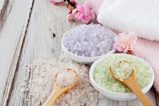 Соль для ванн: как сделать ароматную цветную соль для принятия ванны Мой Прекрас