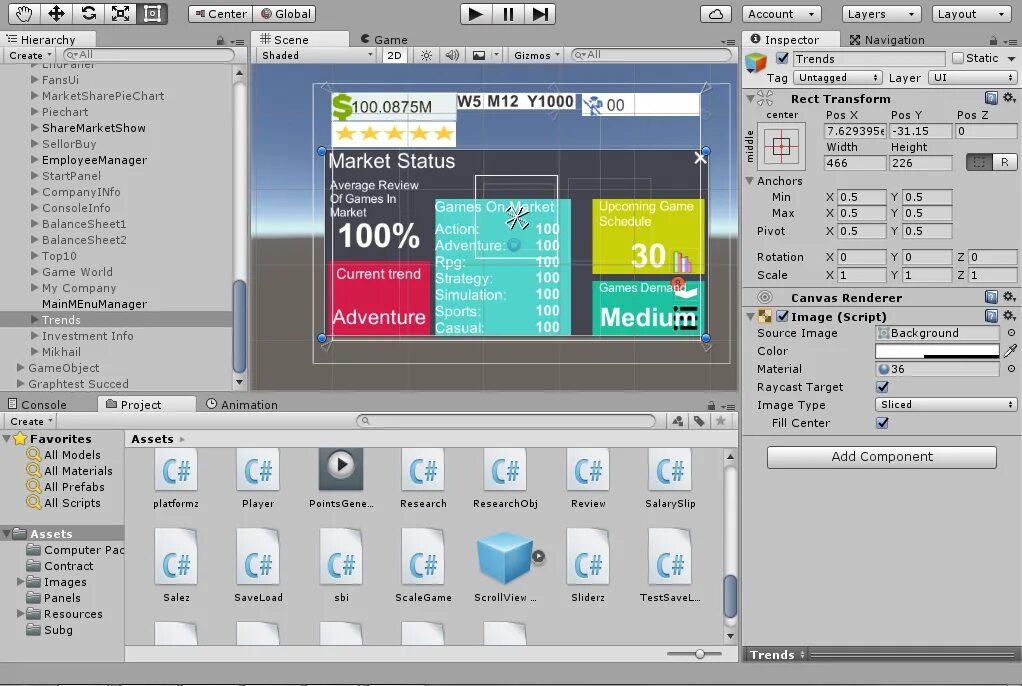 Unity gui. Панели в unity. unity ui. ui в юнити это. верстка интерфейса в unity.