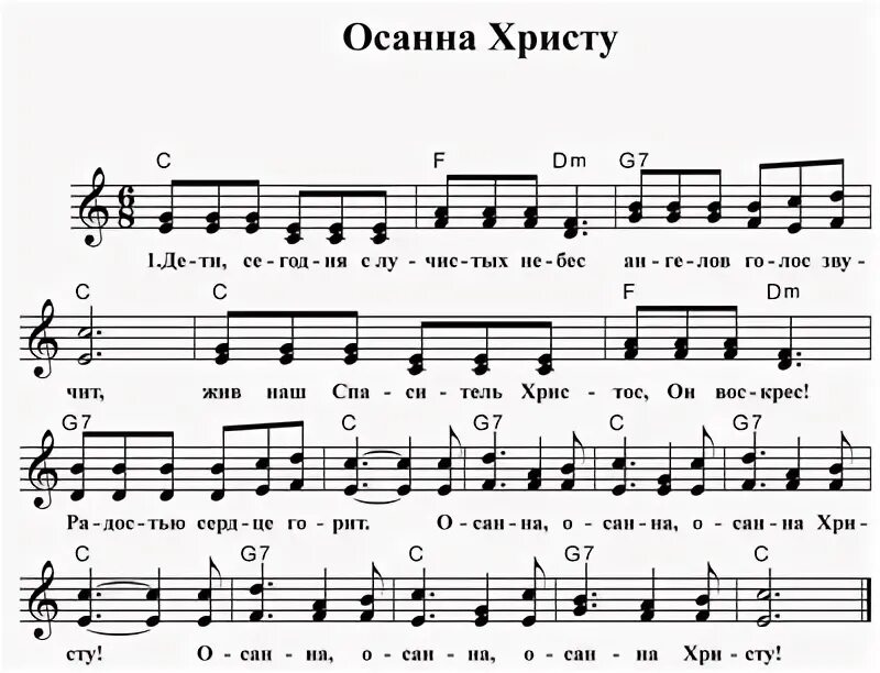 Христианские Ноты. Пасхальная Ноты. Пасха Ноты. Осанна Ноты. Пасхальные песни православные