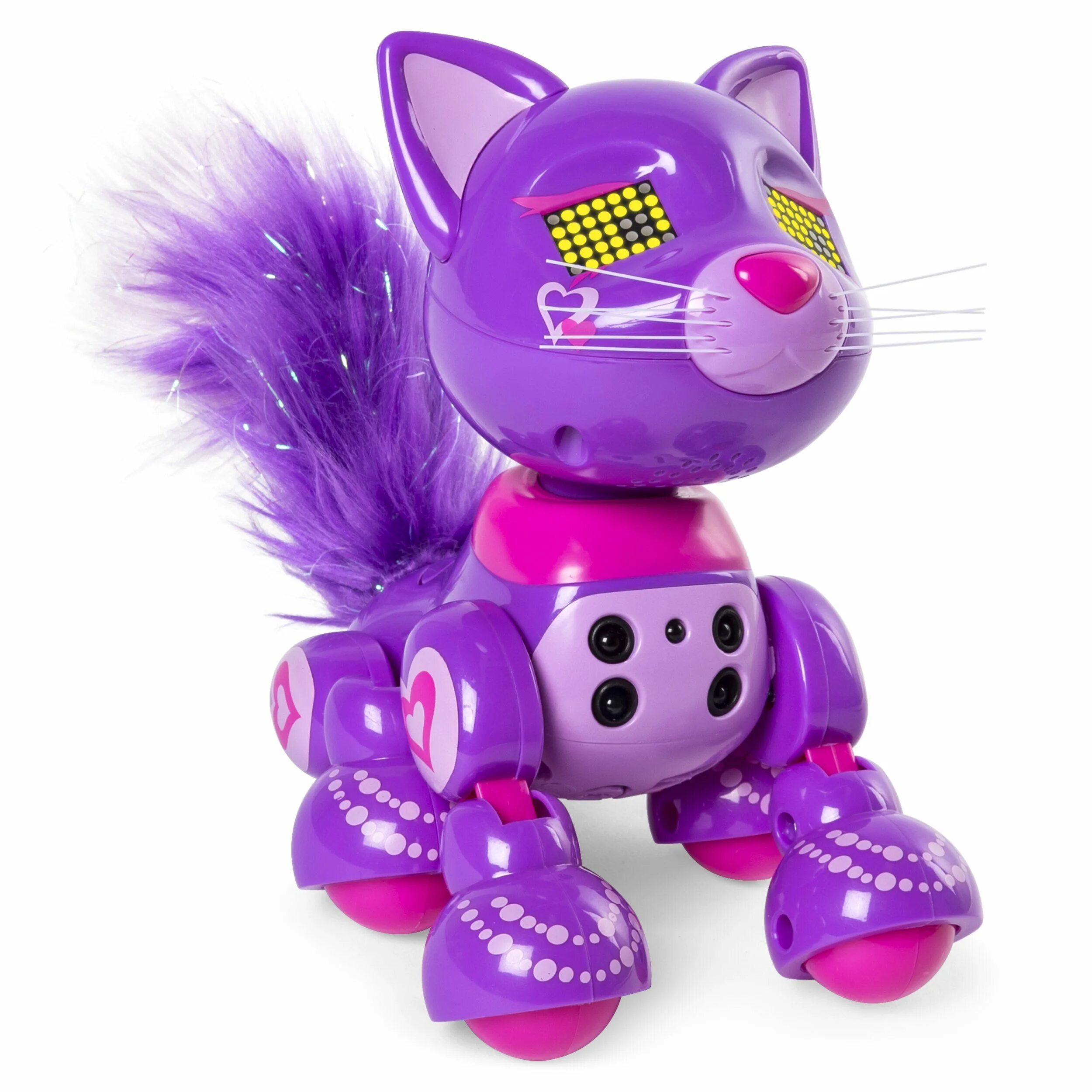 Где взрослые игрушки. Зуммер Китти. Интерактивный котенок сиреневый пош. Робот zoomer кот. Интерактивные игрушки зуммер.