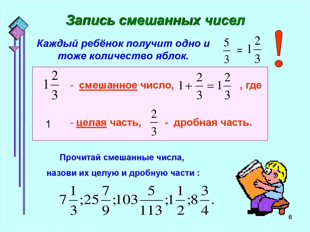 Смешанное число определение 5 класс. Смешанные числа 5 класс определение. Смешанные числа 5 класс как читать. Как находятся смешанные числа.