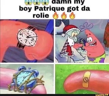 Patrick watch meme