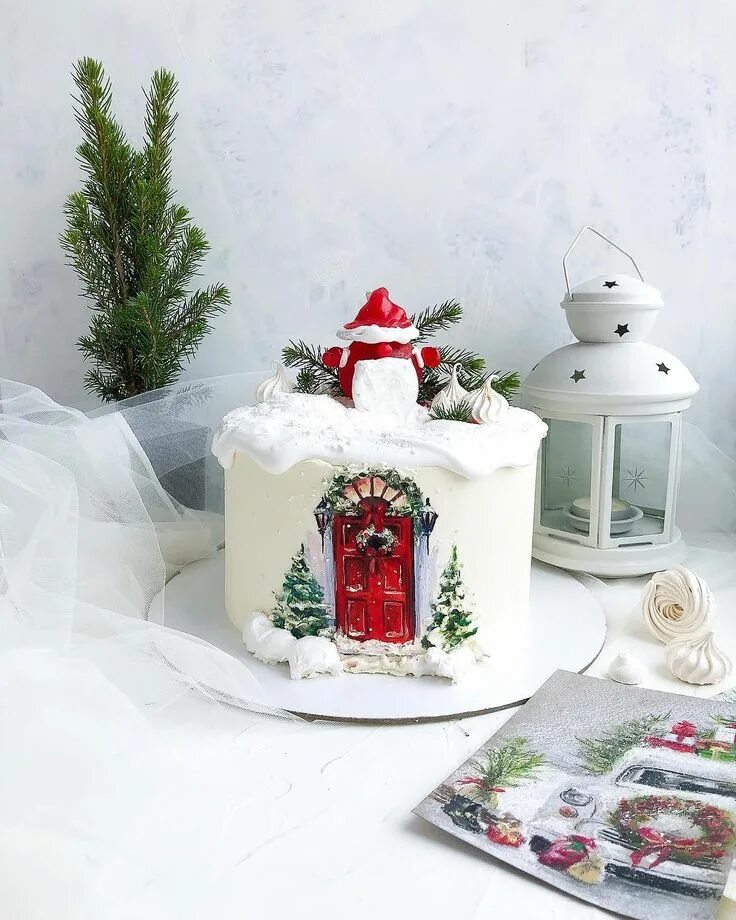Snow cake