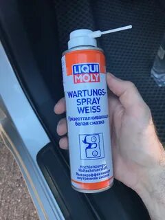 Moly wartungs spray weiss