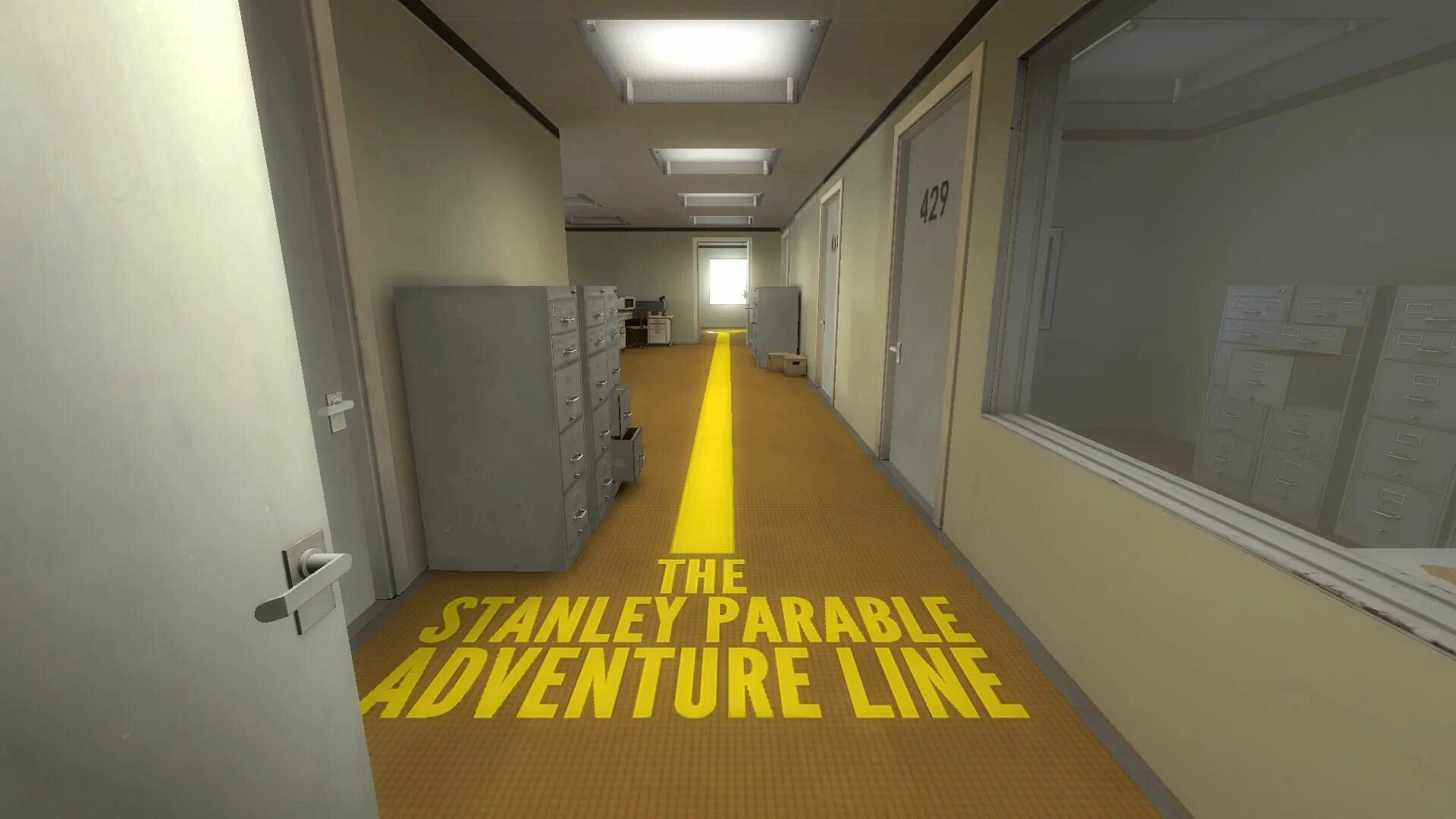 The Stanley Parable линия. The Stanley Parable мониторы. Линия приключений Stanley Parable. Стенли перебол