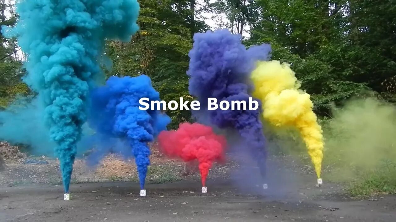 Как зажечь дымовую шашку