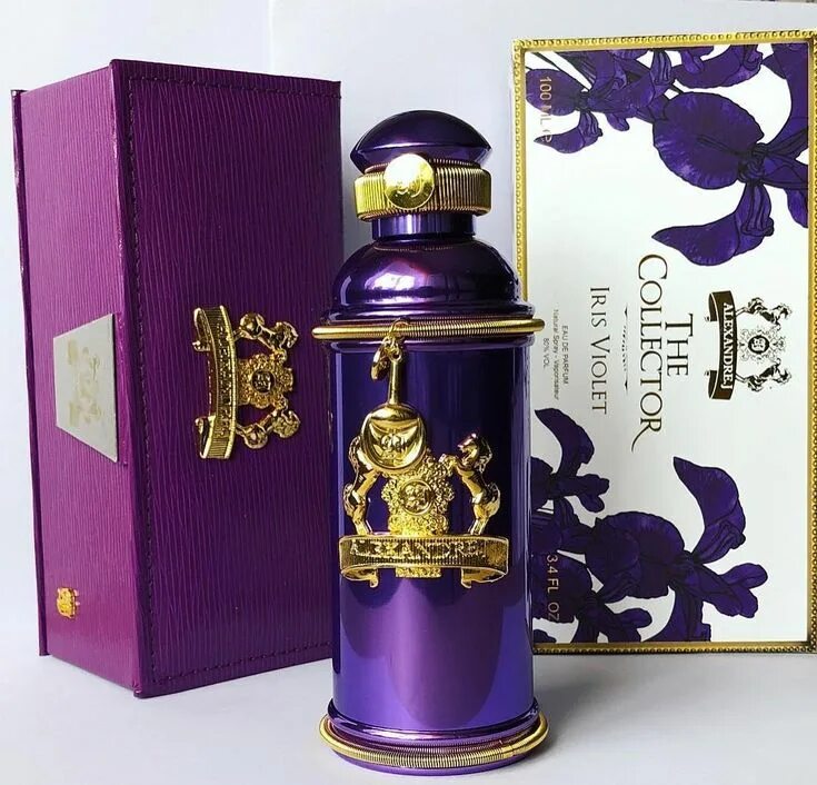Alexandre j iris violet. Iris violet духи. парфюм alexandre j.