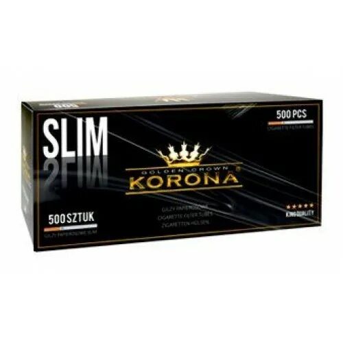 Гильзы korona slim 500. ). 5 мм. Сигаретные гильзы crown slim carbon 120 шт. Гильзы slim.