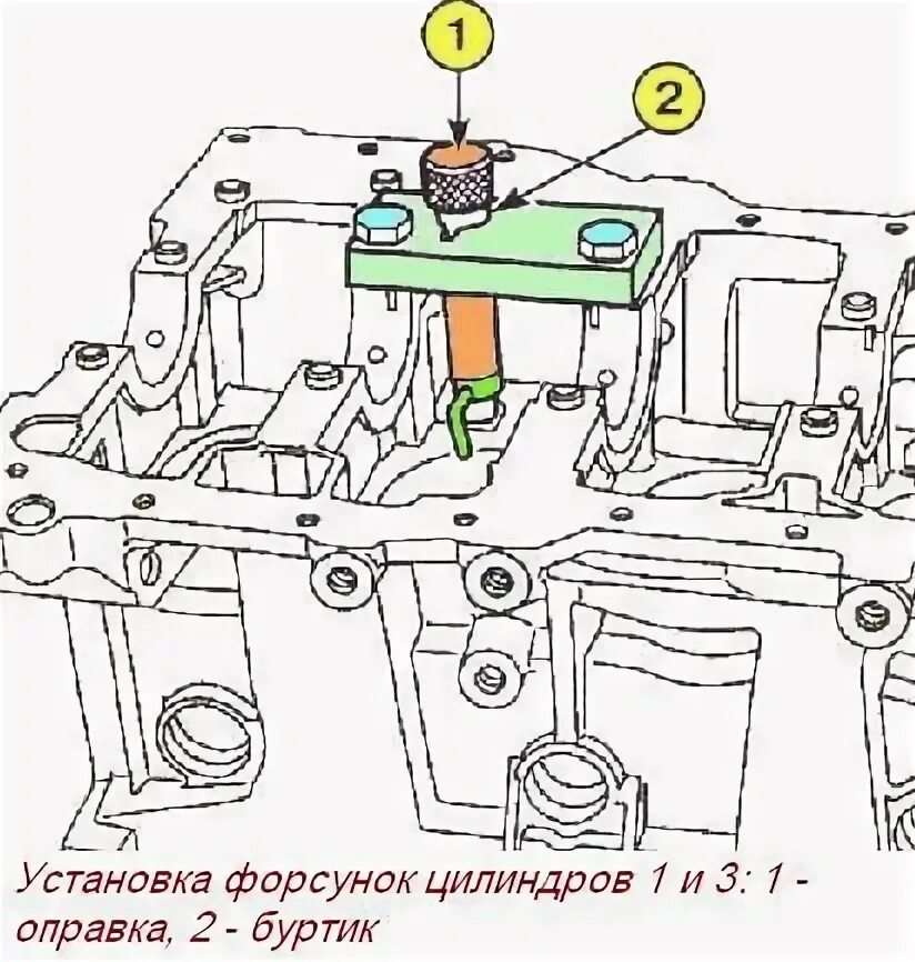 Двс к4м 1.6 как снимать масляные форсунки Ремонт двигателя. Масляные форсунки 7. Mercedes-Benz V-Class (W638), 2,3 л, 19