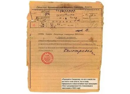 Архив бывших телеграмм