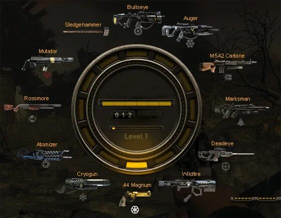 Time is a weapon. Resistance 3 оружие. resistance 3 weapons. селектор оружия в играх. зверобой оружие резистанс.