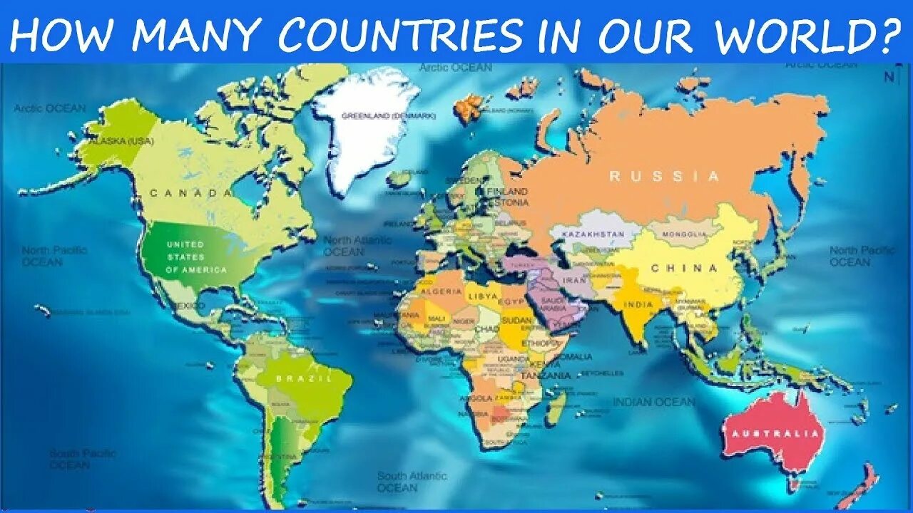 How many countries are. How many countries are