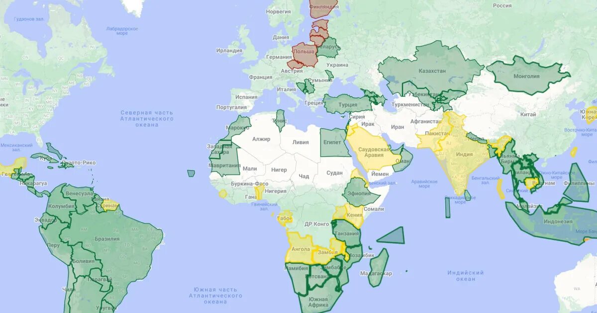 В какие страны не нужна виза 2024. Список безвизовых стран для россиян 2023. Количество безвизовых стран для России. Безвизовые страны для россиян в 2024 карта.
