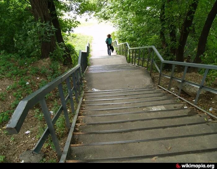 Сходи 2. Пешеходная лестница. Лестничный спуск в загородном парке Самара. Бердянск пешеходная лестница. Голубая пешеходка на лестнице.