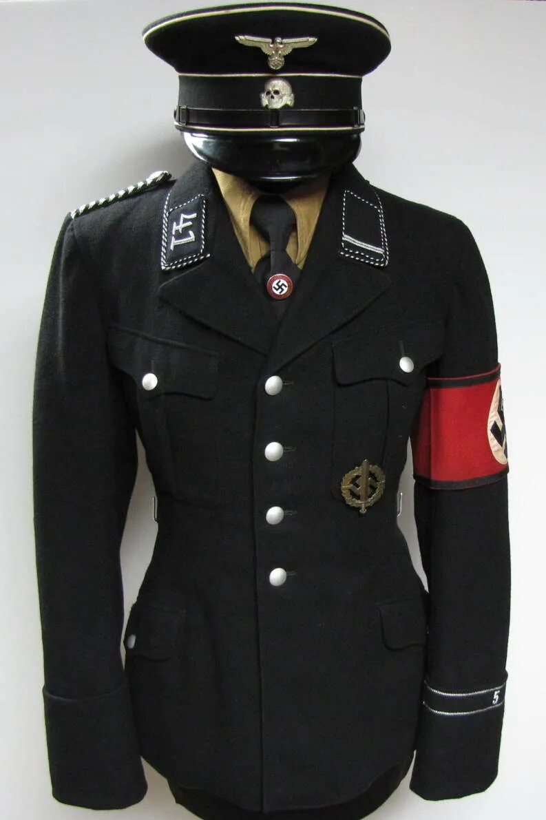 Форма офицера купить. Черная форма СС штандартенфюрер. Плащ гестапо СС. Форма СС до 1938. Костюм офицера СС.