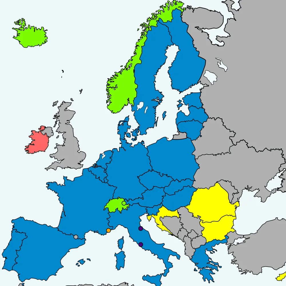 Что такое шенгенская зона. Карта Шенгена. Шенген зона страны. Карта шенгенской зоны. Карта шенгенской зоны 2022.